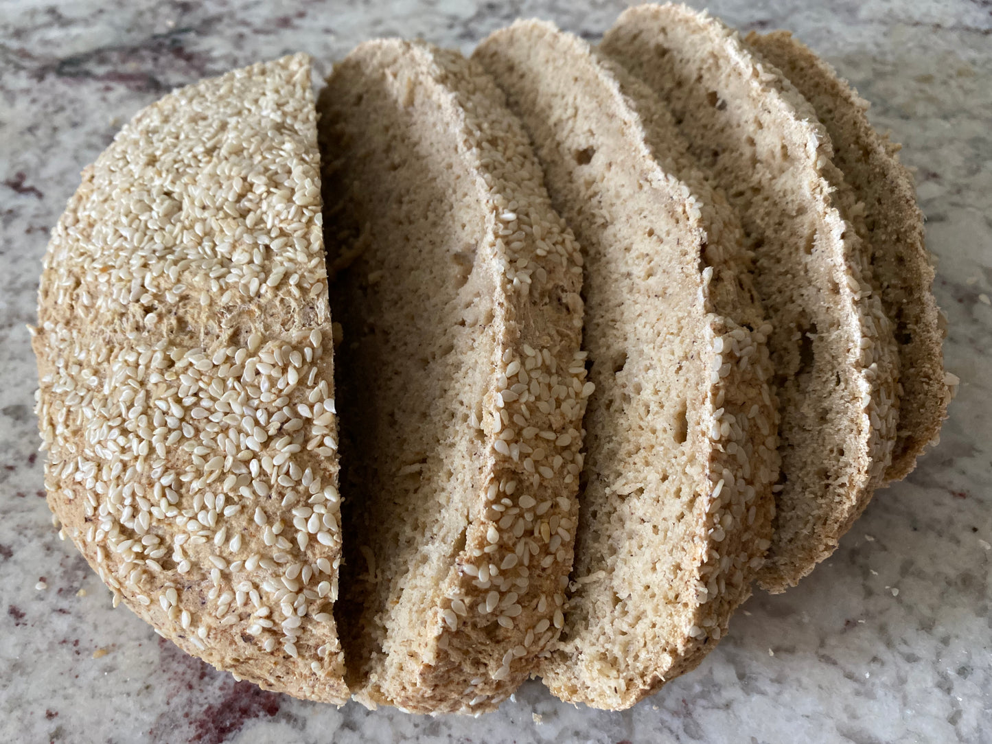 The sesame bread