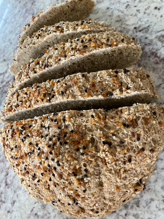 The everything bagel bread
